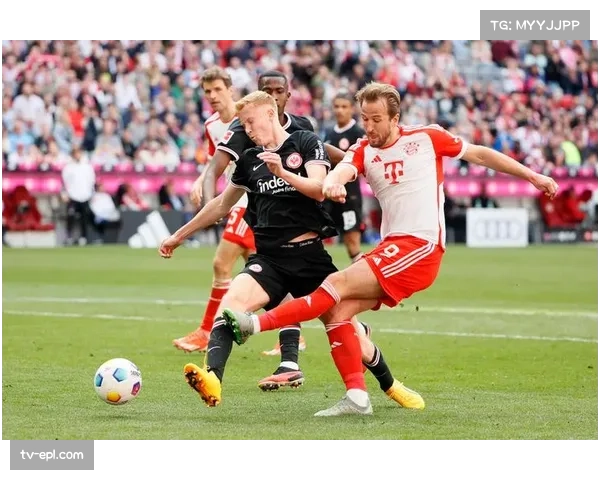 终场哨响时刻：拜仁球员相拥庆祝第34座德甲冠军